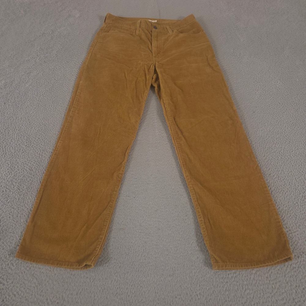 Levi's Jeans Womens 30 Brown '94 Baggy Corduroy High Rise Straight Leg Pants